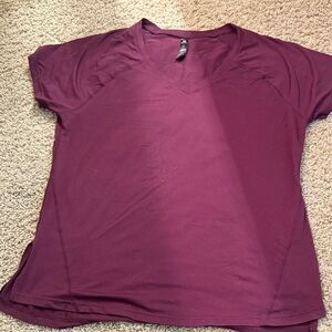 90 degree reflex Women's Purple V-Neck Top